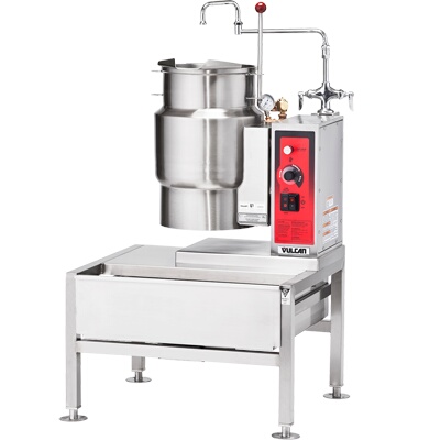 Vulcan K6ETT – Tilting Kettle, Electric, 6-gallon capacity, 2/3 jacketed countertop model