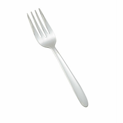 Winco 0019-06 – Salad Fork, 6-1/4″, 18/0 stainless steel, mirror finish, Flute