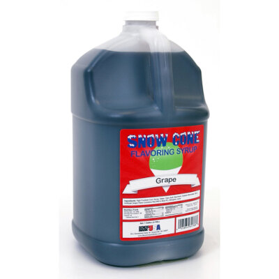 Winco 72003CS – Snow Cone Syrup, 1 gallon, grape (4 gallons per case)