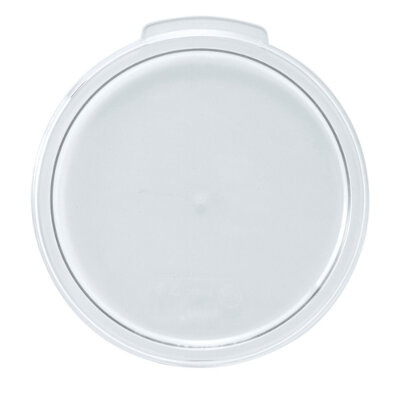 Winco PTRC-1222C – Cover, fits round, 12, 18, & 22 qt., 12.5″ x 12.88″ x 0.63″H, translucent