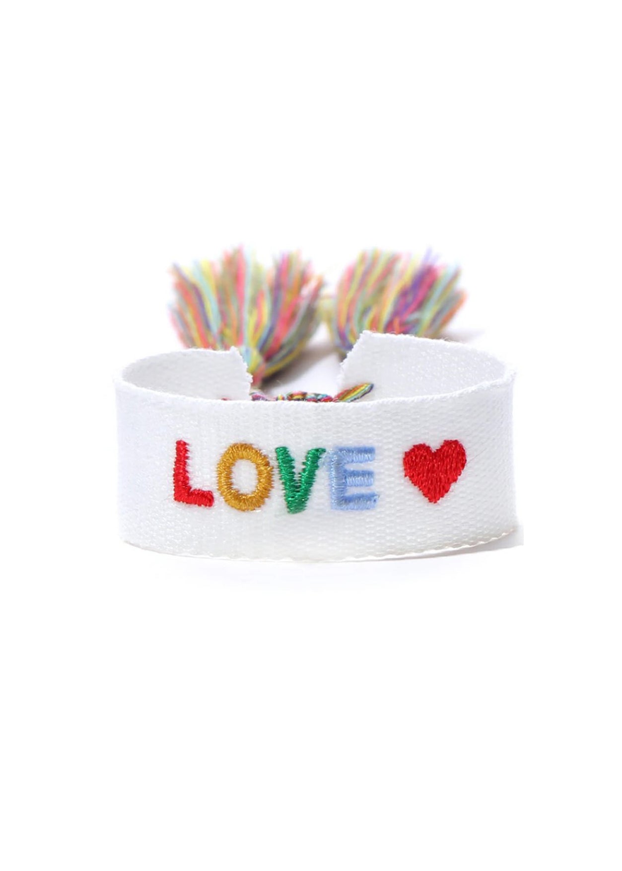 Wristband Love White